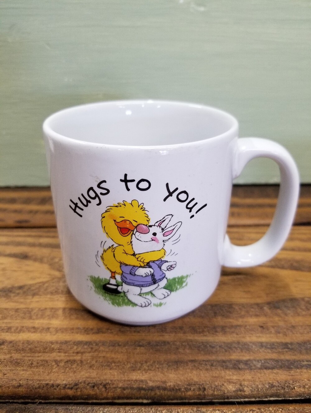 Suzy's Zoo Visits Current Suzy Spafford Hugs to You Mug 70's Suzy Spafford